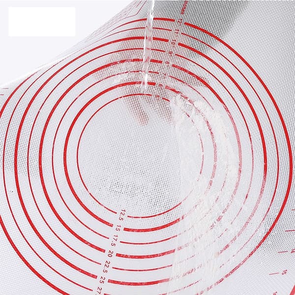 Silikon Bakmatta 60x40cm (2-Pack) - Non-Stick, Tjock, med Mätningar för Perfekt Bakning
