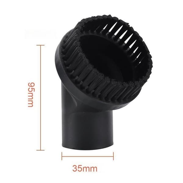 35mm Diameter Rund Dammsugare Borste Tillbehör - ABS & Nylon Borst