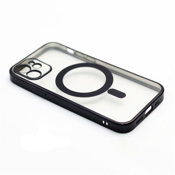 Mobilcover MagSafe kompatibel Sort  iPhone 11 Sort