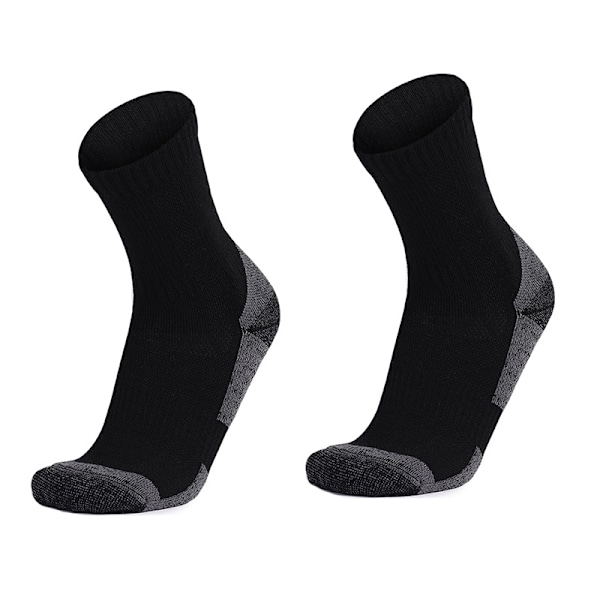 Merino uldblandet sokker (3 par) Sort