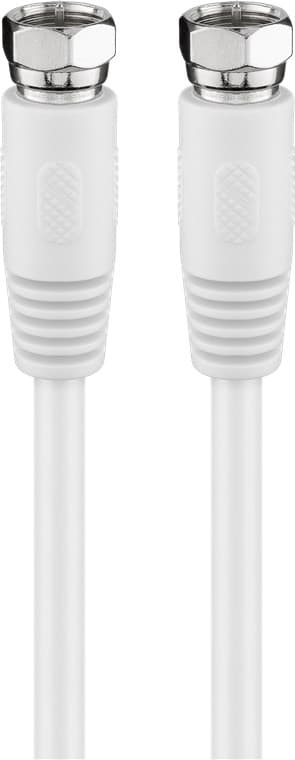 SAT-antennkabel (80 dB), dubbelskärmad