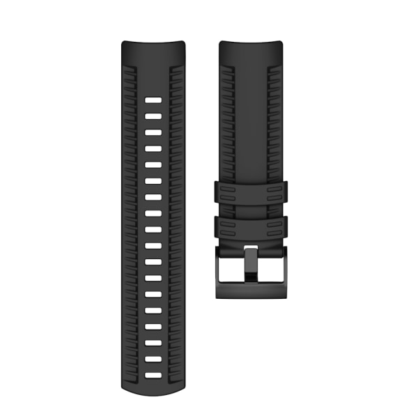 INF Suunto Spartan Sport Wrist HR/9 Baro/9/D5/7 rannekoru (24 mm) silikoni model 2 Musta 02