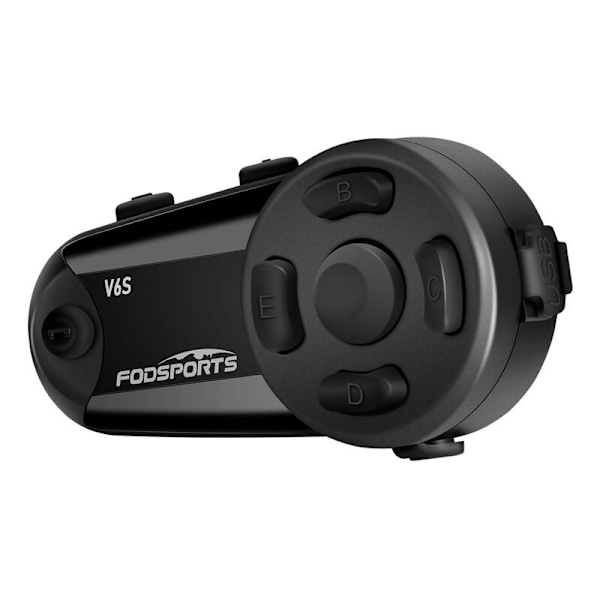 Fodsports V6S motorcykel samtaleanlæg to-pack