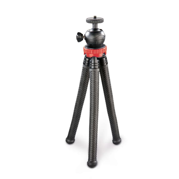 Pöytäjalusta Kamera, Smartphone & GoPro FlexPro 27 cm Punainen