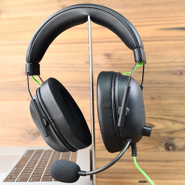 Udskiftningsørekopper til Razer BlackShark V2X - Sæt med 2, Memory Foam & Mesh Fabric