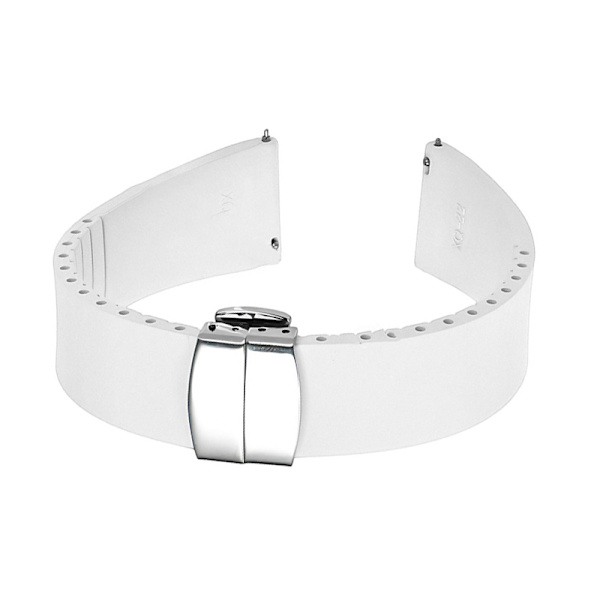 Klockarmband - Andas och vattentät Vit 18 mm