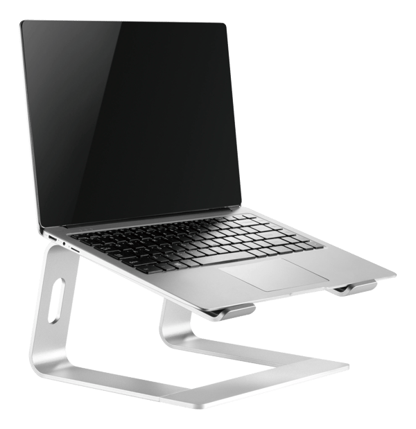 High-rise laptop riser, 5kg, aluminum