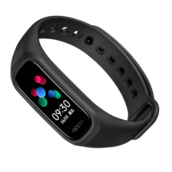 Silikone urrem til Oppo Band / OnePlus Band Black Black