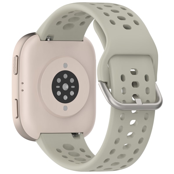 Klockarmband i Silikon för Amazfit Bip6 (A2435) Ljusgrå