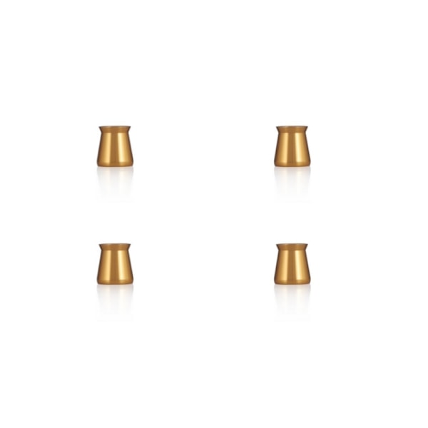 Ljusskydd, elegant ljustillbehör 4-pack Guld