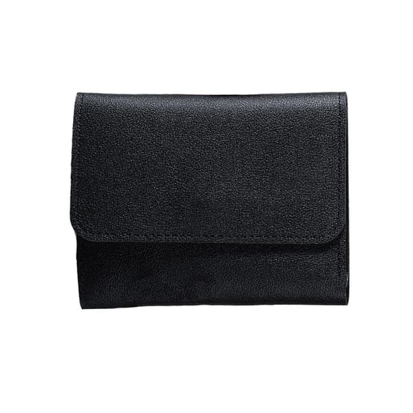 Stilfuld PU Læderpung - Kompakt & Funktionel Black Black