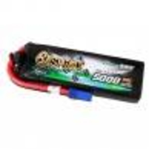 Batteri GensAce G-Tech LiPo 5000mAh 11,1V 60C 3S1P, EC2-stik