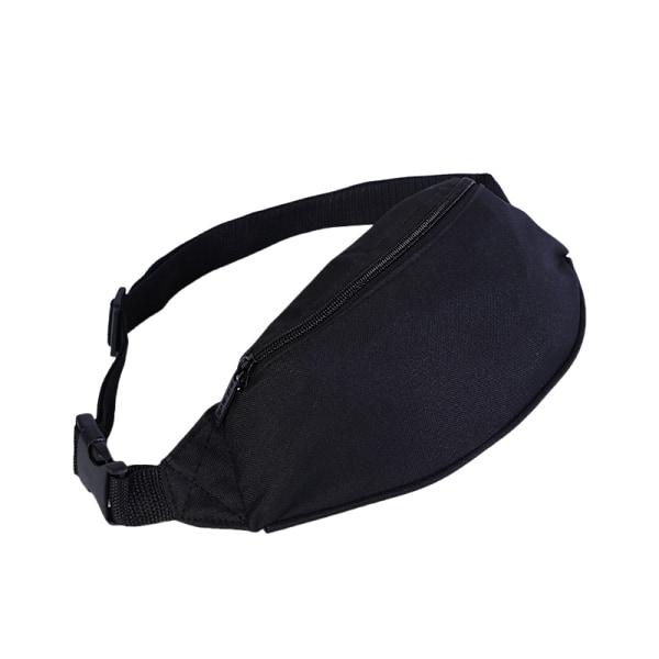 Crossbody telefonväska för utomhussporter Svart