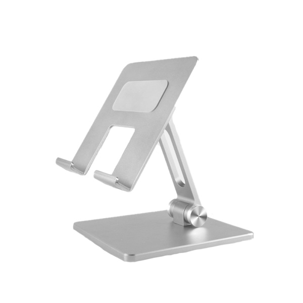 Foldbart tabletstativ i aluminiumslegering Sølv