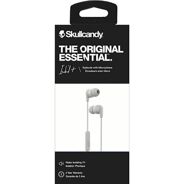 SKULLCANDY Hörlur INKD+ In-Ear Mic1 Vit