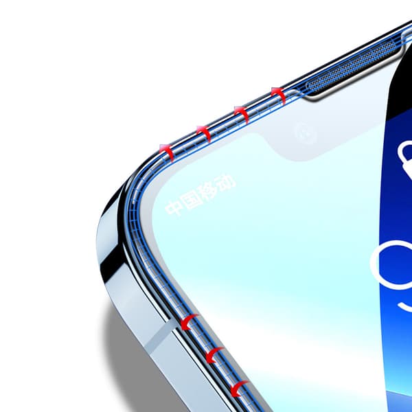 5D karkaistusta lasista valmistettu näytönsuoja iPhonelle (2 kpl) iPhone 12