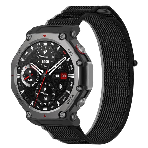 Amazfit T-REX 3 Nylonarmband Black Black