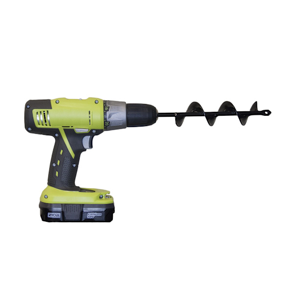 Spiraalipora porakoneeseen 22 cm teräs Musta