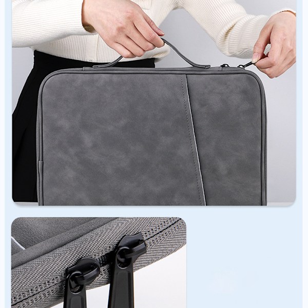 Elegant gråt iPad-etui (10,2-11 tommer) - Premium beskyttelse