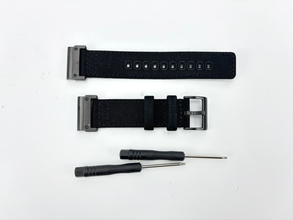 Kangasranneke Garmin-kellolle Black L Black L