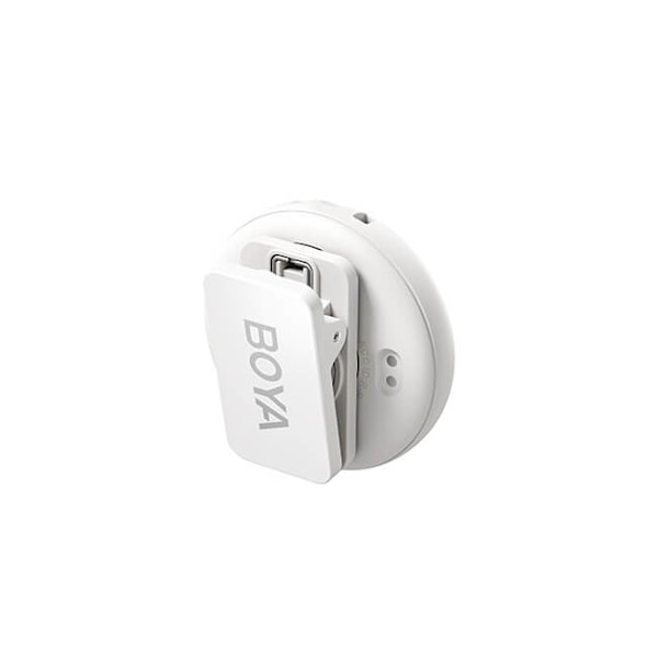 Trådlös 2,4 GHz Mikrofon x2 Omic-U USB-C Vit