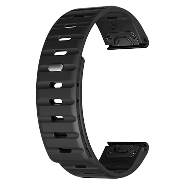Pikairrotettava silikoninen magneettikellohihna Garmin Fenix 8/7X/Epixille 22 mm
