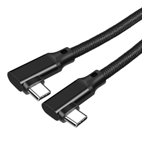 VR Link Kabel - PQ121 Svart Flätad 3 m 3 m