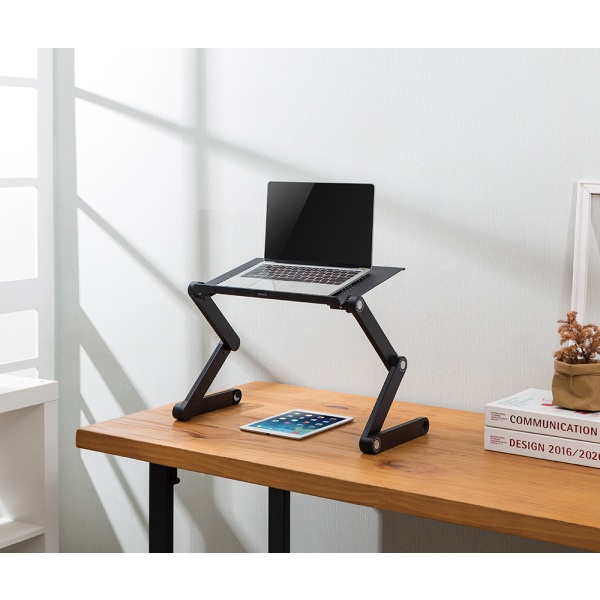 OFFICE Portable height adjust laptop desk tiltable desktop