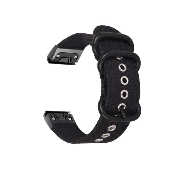 Quick Release Canvas urrem til Garmin Fenix 6/7/7X Pro 22 mm 22 mm