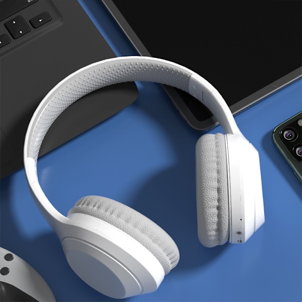 Trådløse Bluetooth-hovedtelefoner DR10 - Hvid Grå