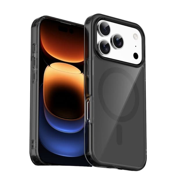 MagSafe Kompatibelt Transparent Stötsäkert Skal för iPhone 17 - Minimalistisk Design