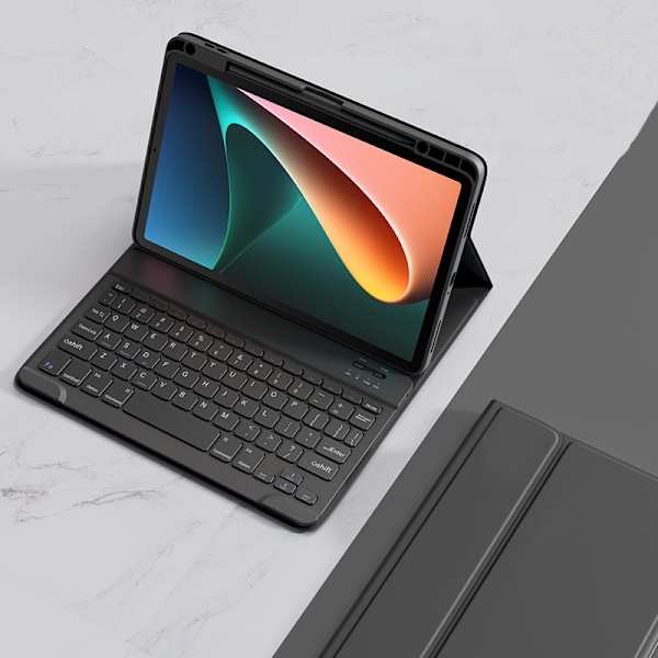 Xiaomi Pad 7/7 Pro tangentbordfodral - Slimmad design, svart