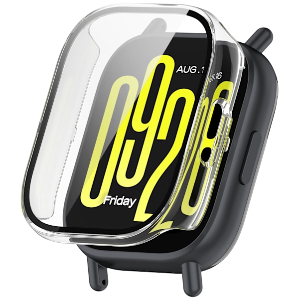 Skyddsskal för Redmi Watch 5 Lite - Heltäckande skydd Transparent