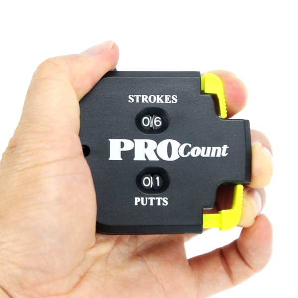 Golf pisteiden laskuri Yellow Yellow