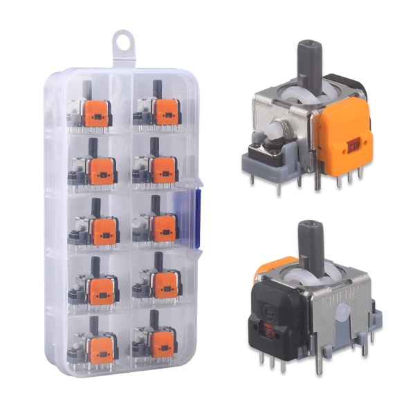 Sæt med 10 Switch Pro Hall joysticks