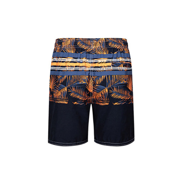 Herr Badshorts Snabbtorkande Orange XL