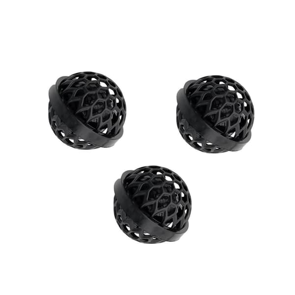 Puhdistuspallot pyykin nukkaa varten Black Black