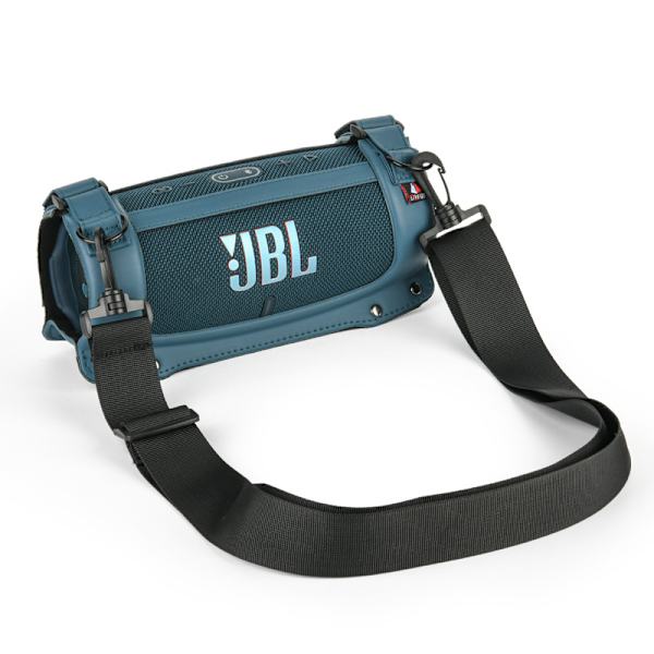 JBL Charge 4/5 -suojukotelo hihnalla - PU+EVA, sininen