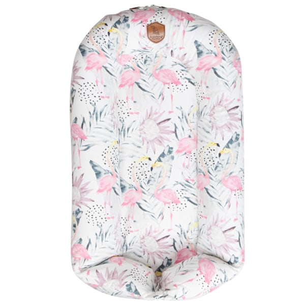 Överdrag Babynest Flamingo Dreams