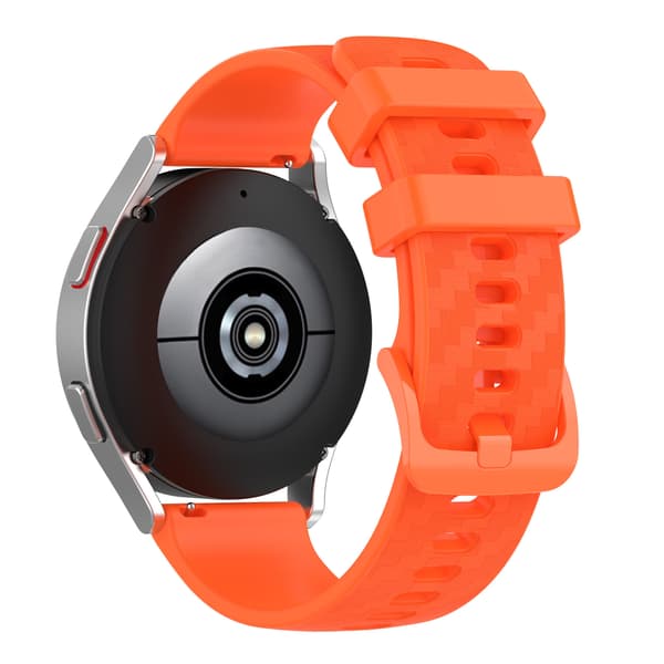 Silikone urrem til Garmin Vivoactive 4/3/Venu Orange 22 mm Orange 22 mm