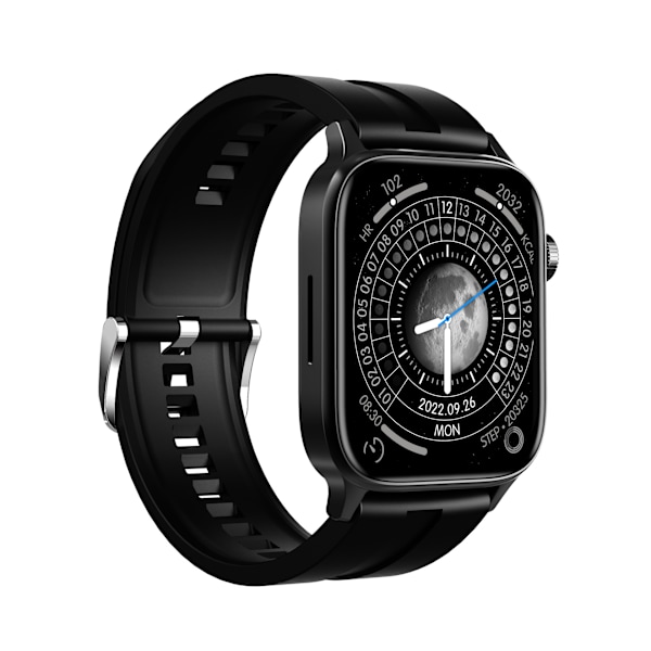 GT22 Smartwatch med Bluetooth-Samtal och Hälsoövervakning Svart