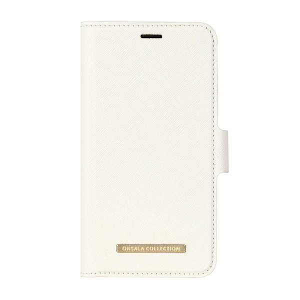 ONSALA Mobilfodral Saffiano White - iPhone X/XS