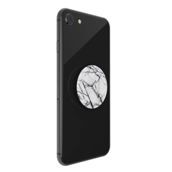 POPSOCKETS Dove White Marble Avtagbart Grip med Ställfunktion