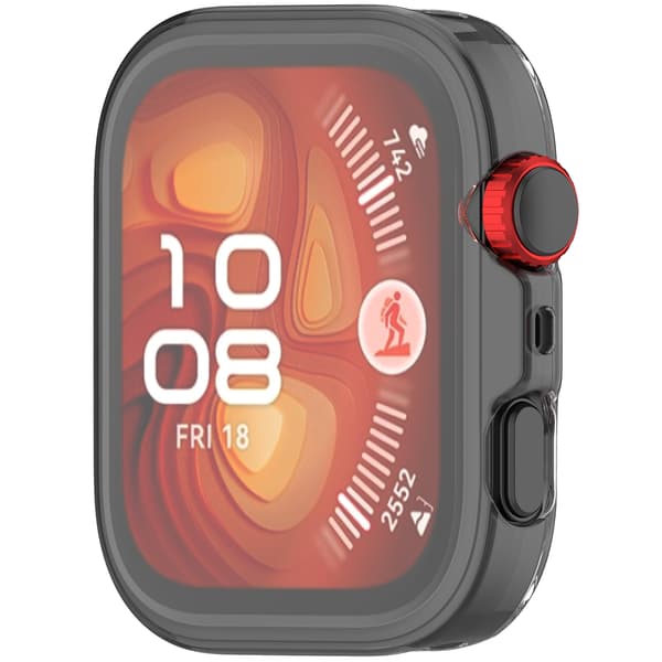 Huawei Watch Fit 4 Full Coverage TPU Skyddsfodral Transparent Transparent