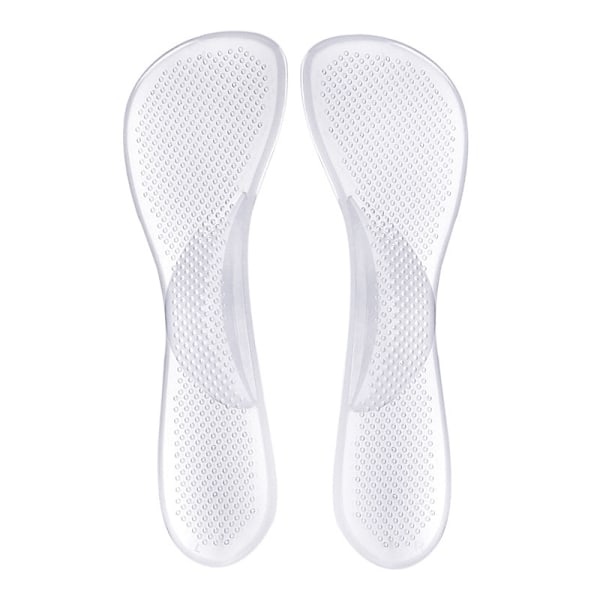 Gel Arch Support 3/4 Inläggssulor för Kvinnor - Transparent Komfort