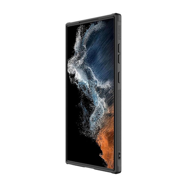 Nillkin CamShield læderetui til Samsung Galaxy S23 Ultra (sort)