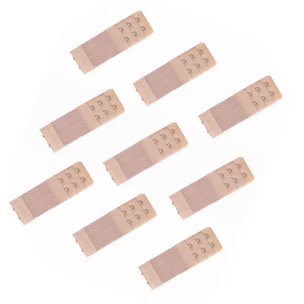BH-Förlängare Set, 9 st BH-Bandförlängare Beige Beige