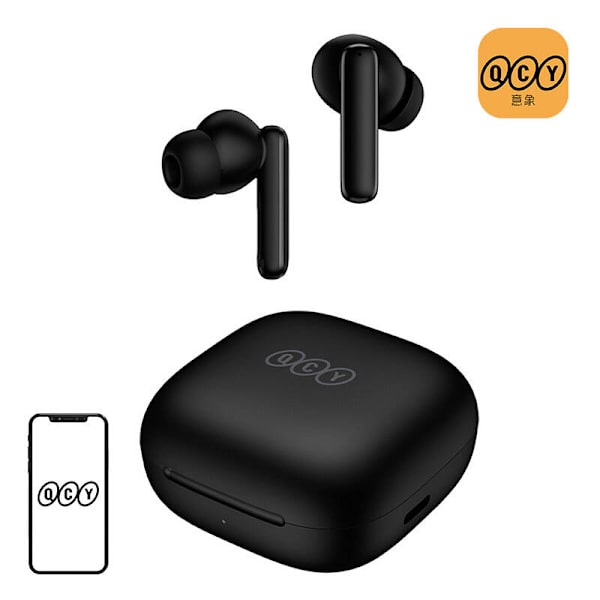 Trådløse høretelefoner TWS QCY T13 ANC (sort)
