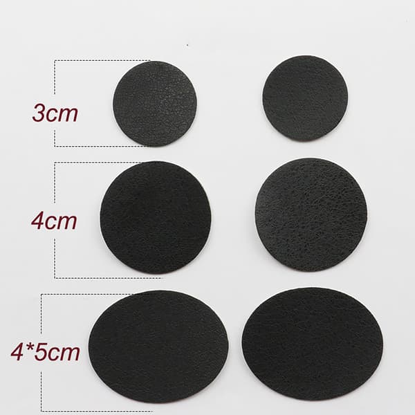 Plaster til skoreparation 6 stk Black Black