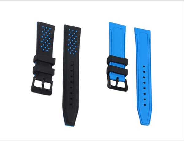 Silikone urrem til Huawei/Samsung/Garmin Blue 24 mm Blue 24 mm